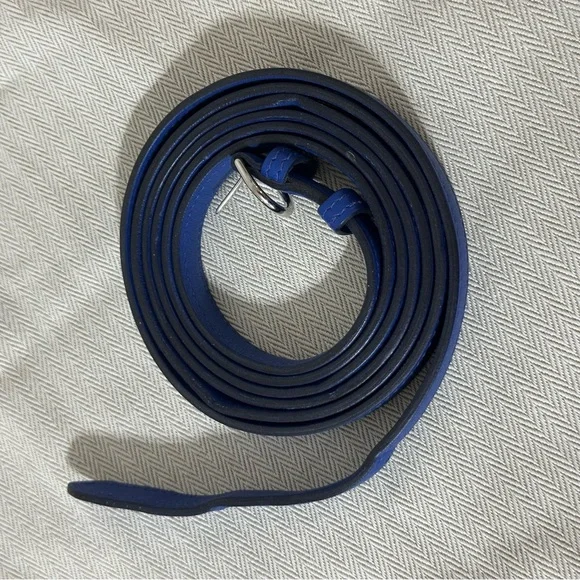 Hermes 24/24 Mini 21 Blue Royal Palladium Hardware U Stamp 2022 Retail $10,600 - Picture 16 of 17